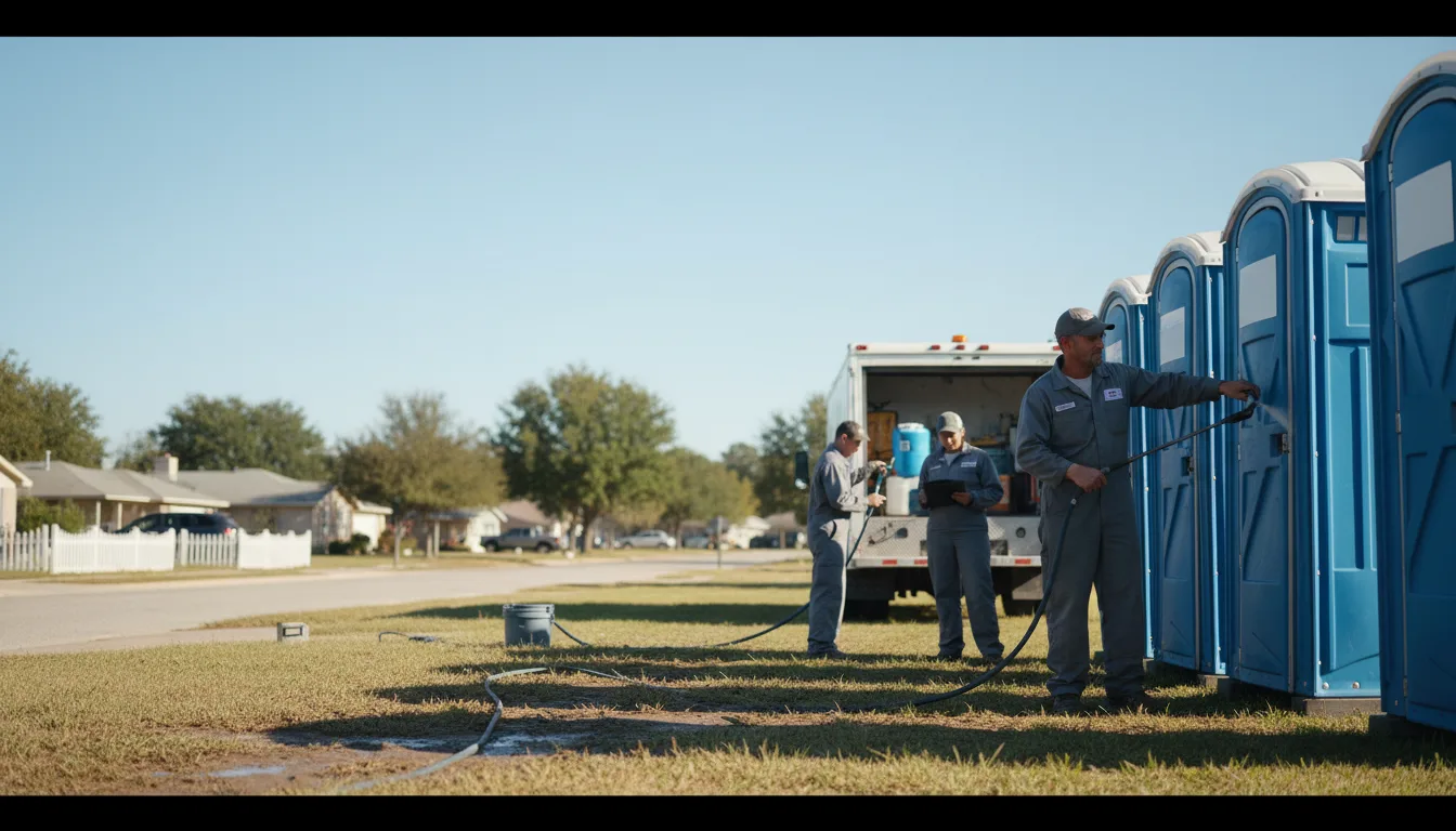 Long-Term Portable Toilet Rental in Chester, AR near me